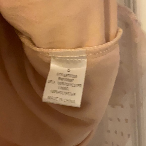 Sweet Rain Dusty Pink Ruffled Baby Doll Top NWT - Picture 6 of 8